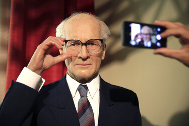 Einweihung des Mauerfall-Sonderbereichs bei Madame Tussauds, Berlin