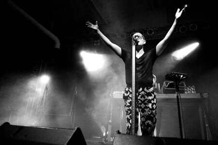 Konzert von GusGus in Köln