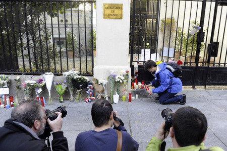 Madrid in Trauer um Opfer der Terroranschläge in Paris