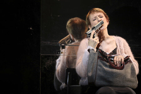Theaterprobe 'Glückliche Tage' in Berlin