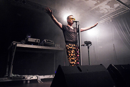 Konzert von GusGus in Köln