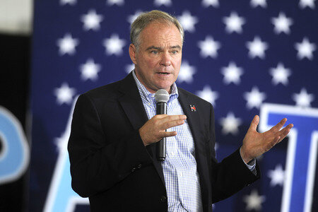 Wahlkampfveranstaltung mit Tim Kaine in Bethlehem