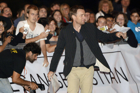 Ankunft auf dem San Sebastian Film Festival 2016