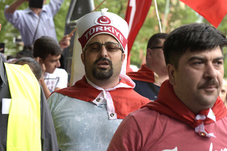 Protest gegen versuchten Militärputsch in der Türkei