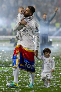 Real Madrid UEFA Champions League Siegesfeierin Madrid