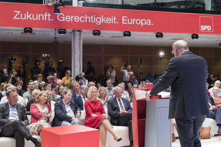 SPD Wahlprogramm-Präsentation in Berlin