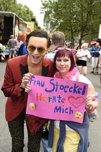 JFMS Truck zum Christopher Street Day in Berlin