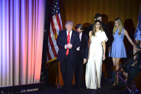 Trump Wahlsiegparty in New York