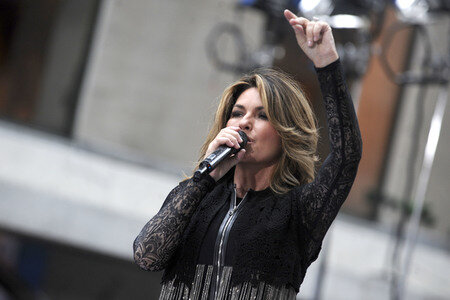 Konzert von Shania Twain in New York