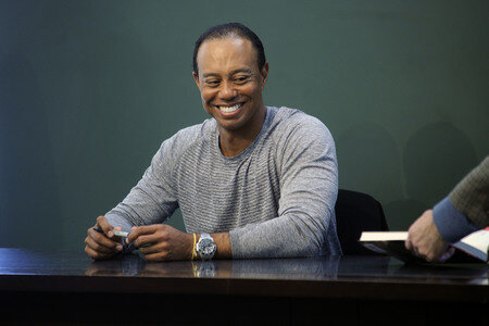 Signierstunde von Tiger Woods in New York