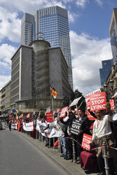 Dalai Lama Gegendemonstration, Frankfurt