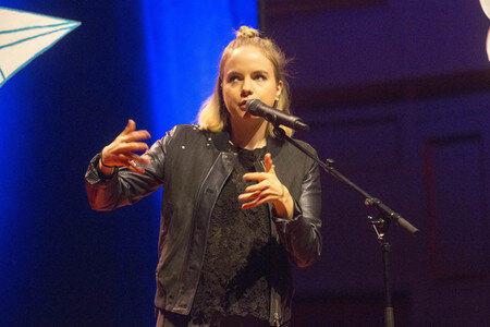 Auftritt von Julia Engelmann in Hamburg
