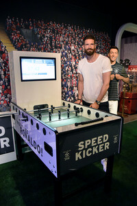 Einweihung des Fußball-WM Bereichs bei Madame Tussauds Berlin