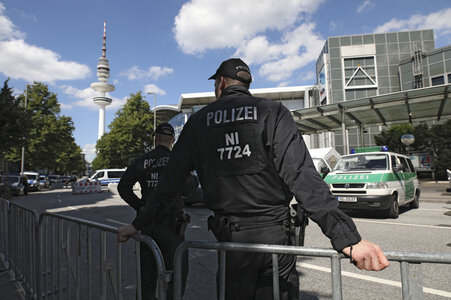 Impressionen vom G-20-Gipfel in Hamburg