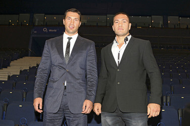 Pressekonferenz zum WM Boxkampf Klitschko vs. Pulev, Hamburg