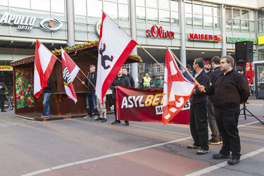 Demonstration gegen NPD-Kundgebung, Berlin