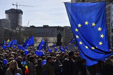'Pulse of Europe' Kundgebung in Frankfurt