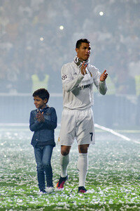 Real Madrid UEFA Champions League Siegesfeierin Madrid