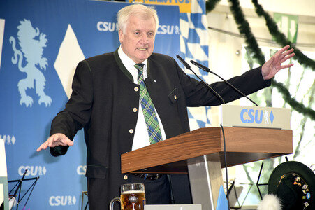 Wahlkampfveranstaltung der CSU in Grasbrunn