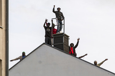 Demonstration gegen Rassismus und Abschiebungen, Berlin