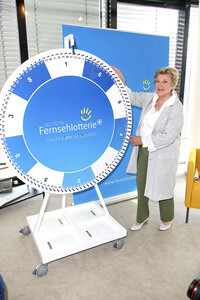 Jubiläumsziehung zum 60. Geburtstag der Fernsehlotterie in Hamburg