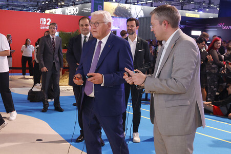Der Bundespräsident auf der Gamescom 2026 in Köln
