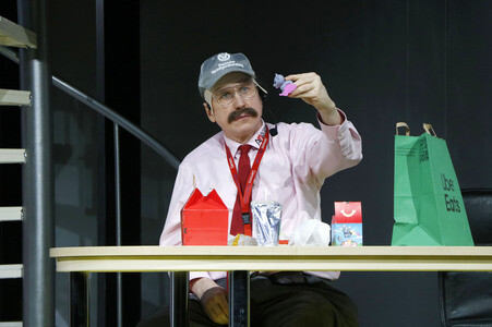 Theaterprobe 'Der Geizige' in Berlin