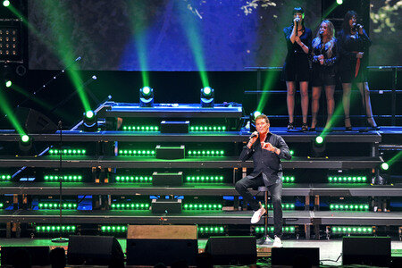 Konzert von David Hasselhoff in Oberhausen