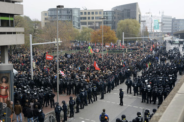 Demonstration 'Hooligans gegen Salafisten', Hannover
