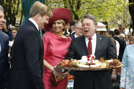 König Willem-Alexander und Königin Maxima der Niederlande in München