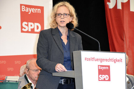 Wahlkampfveranstaltung der SPD in Grasbrunn