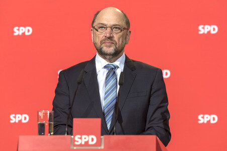 SPD-Pressekonferenz zu den Koalitionsverhandlungen in Berlin