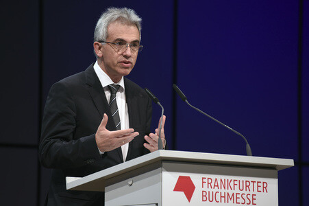 Ehrengast Frankreich Pressekonferenz auf der Frankfurter Buchmesse 2016