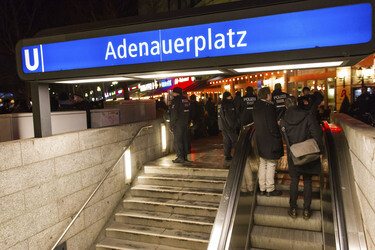 Demo gegen Europäischen Polizeikongress, Berlin