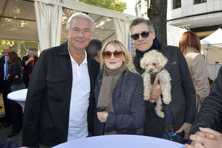 Offizielle Einweihung des Harald-Juhnke-Platzes in Berlin