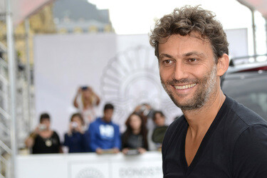 Ankunft von Jonas Kaufmann beim San Sebastian Film Festival 2014