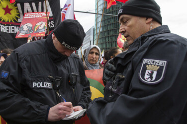 Demonstration gegen PKK Verbot, Berlin