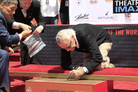 Hand and Footprint Ceremony mit Stan Lee in Los Angeles