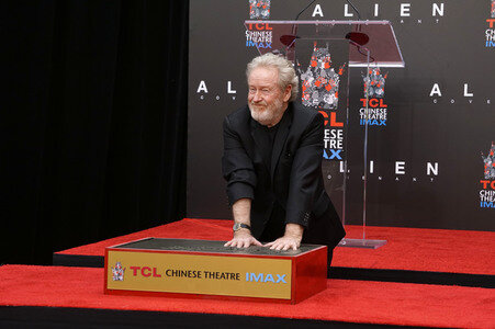 Hand and Footprint Ceremony mit Ridley Scott in Los Angeles
