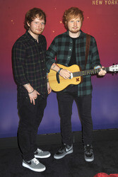 Ed Sheeran enthüllt seine Wachsfigur bei Madame Tussauds New York
