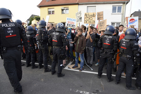 AfD Veranstaltung in Rodgau-Dudenhofen