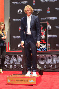 Hand and Footprint Ceremony mit Michael Bay in Los Angeles