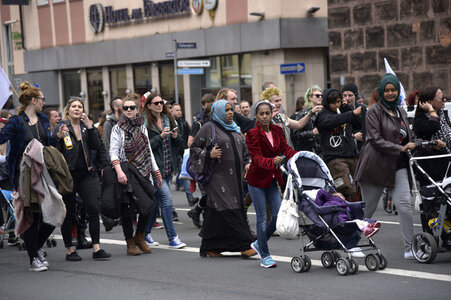 1. Mai Demo in Nürnberg