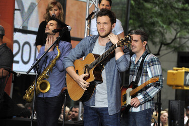 Phillip Phillips in der NBC-Show 'Today', New York