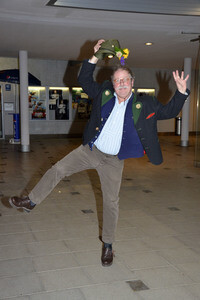 Wolfgang M. Prinz bei Shoperöffnung in Haar
