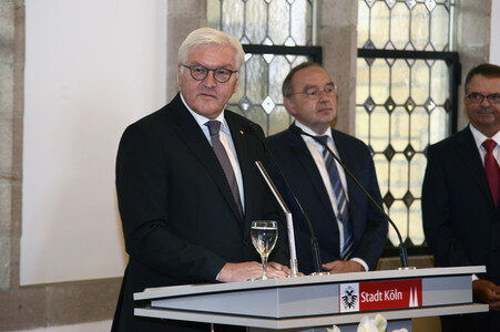 Frank-Walter Steinmeier zu Besuch in Köln