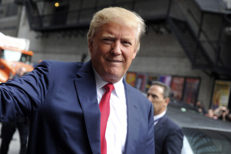 Dolad Trump besucht 'The Late Show with Stephen Colbert' in New York