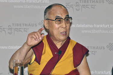 Dalai Lama Pressekonferenz , Frankfurt