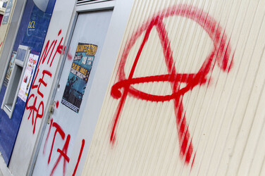 Demonstration gegen die Front National, Paris