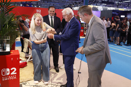 Der Bundespräsident auf der Gamescom 2026 in Köln